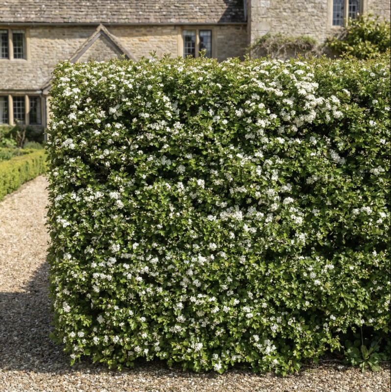 Crataegus monogyna Hecke