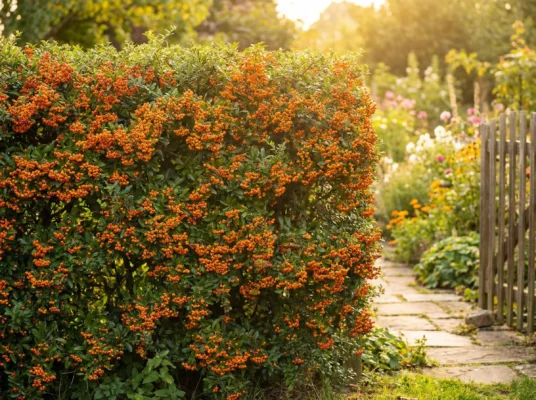 Feuerdorn Orange Flow Hecke pflanzen und pflegen.png