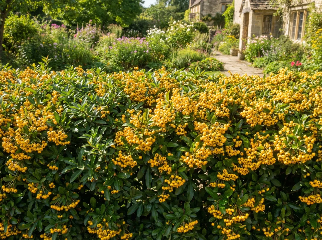 Pyracantha coccinea 'Soleil d'Or'