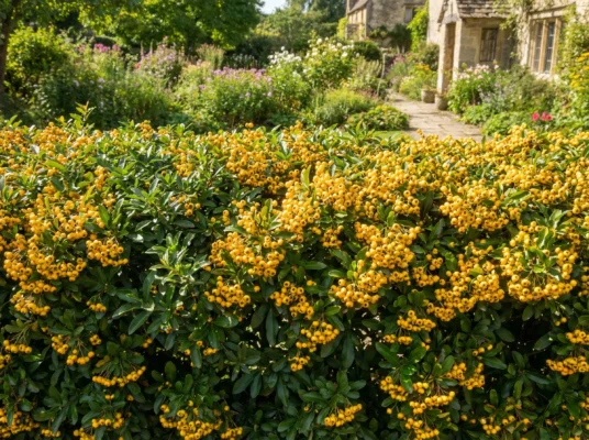 Pyracantha coccinea 'Soleil d'Or'