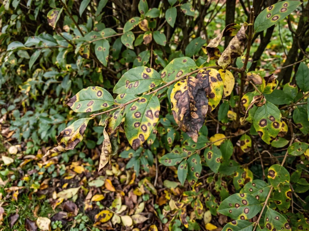Neue Hecke einzelne Pflanuen schwächel